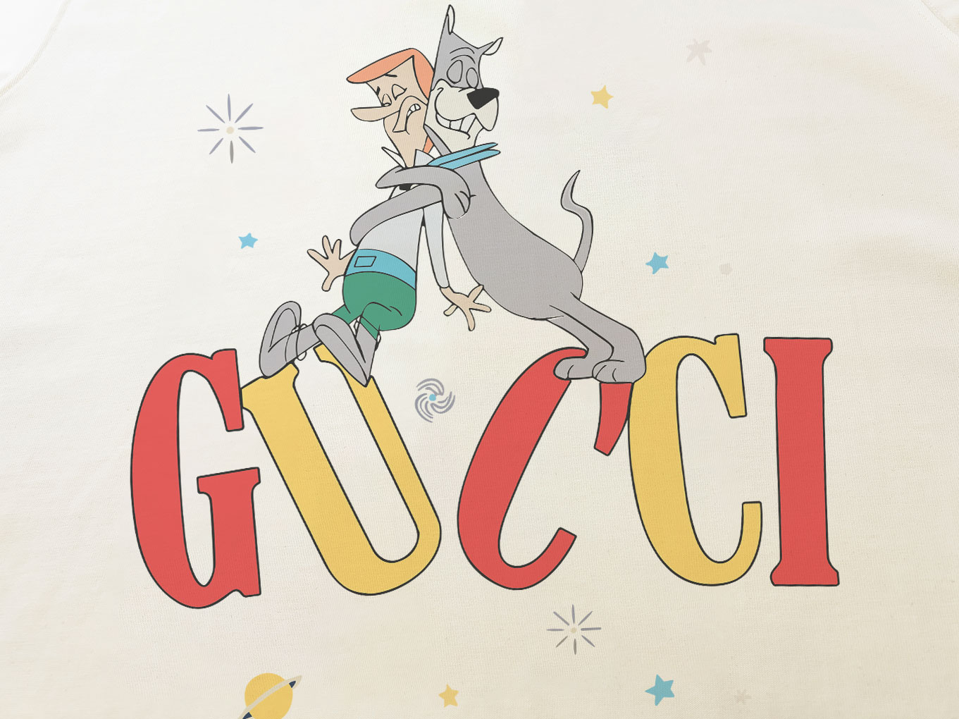 GUCCI 구찌 뉴 디지털 프린트 쇼트 슬리브