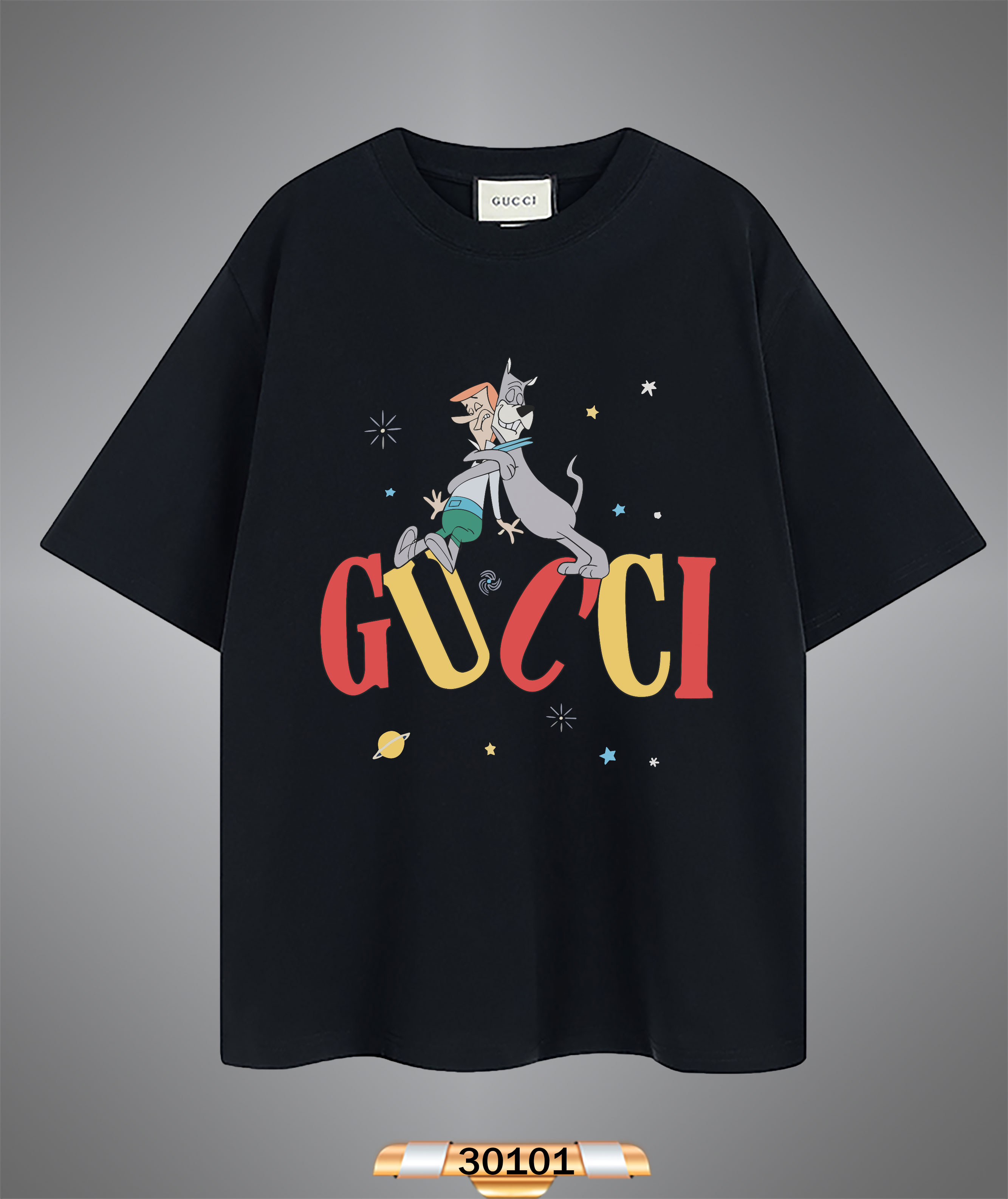 GUCCI 구찌 뉴 디지털 프린트 쇼트 슬리브