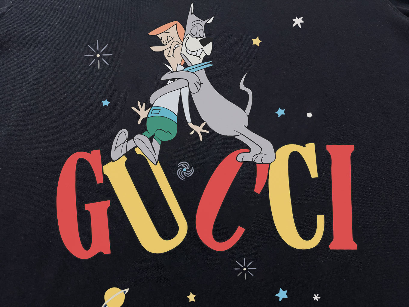 GUCCI 구찌 뉴 디지털 프린트 쇼트 슬리브