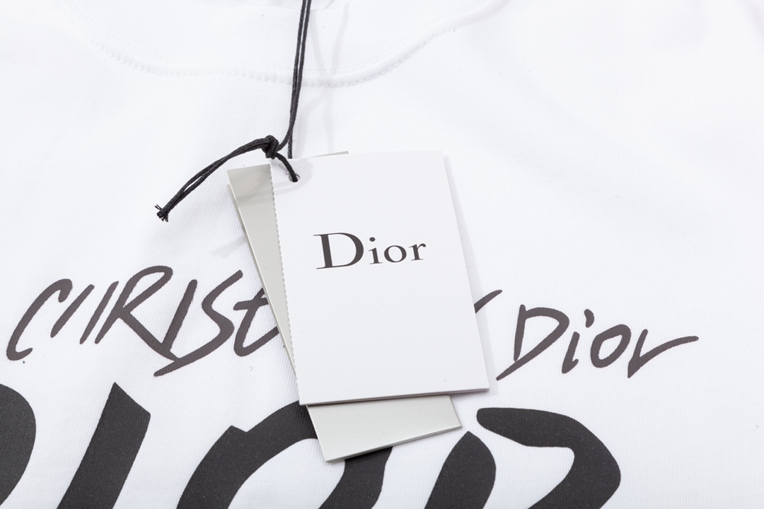 DIOR 디올 그래피티 폼 프린트 쇼트 슬리브