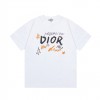 DIOR 디올 그래피티 폼 프린트 쇼트 슬리브