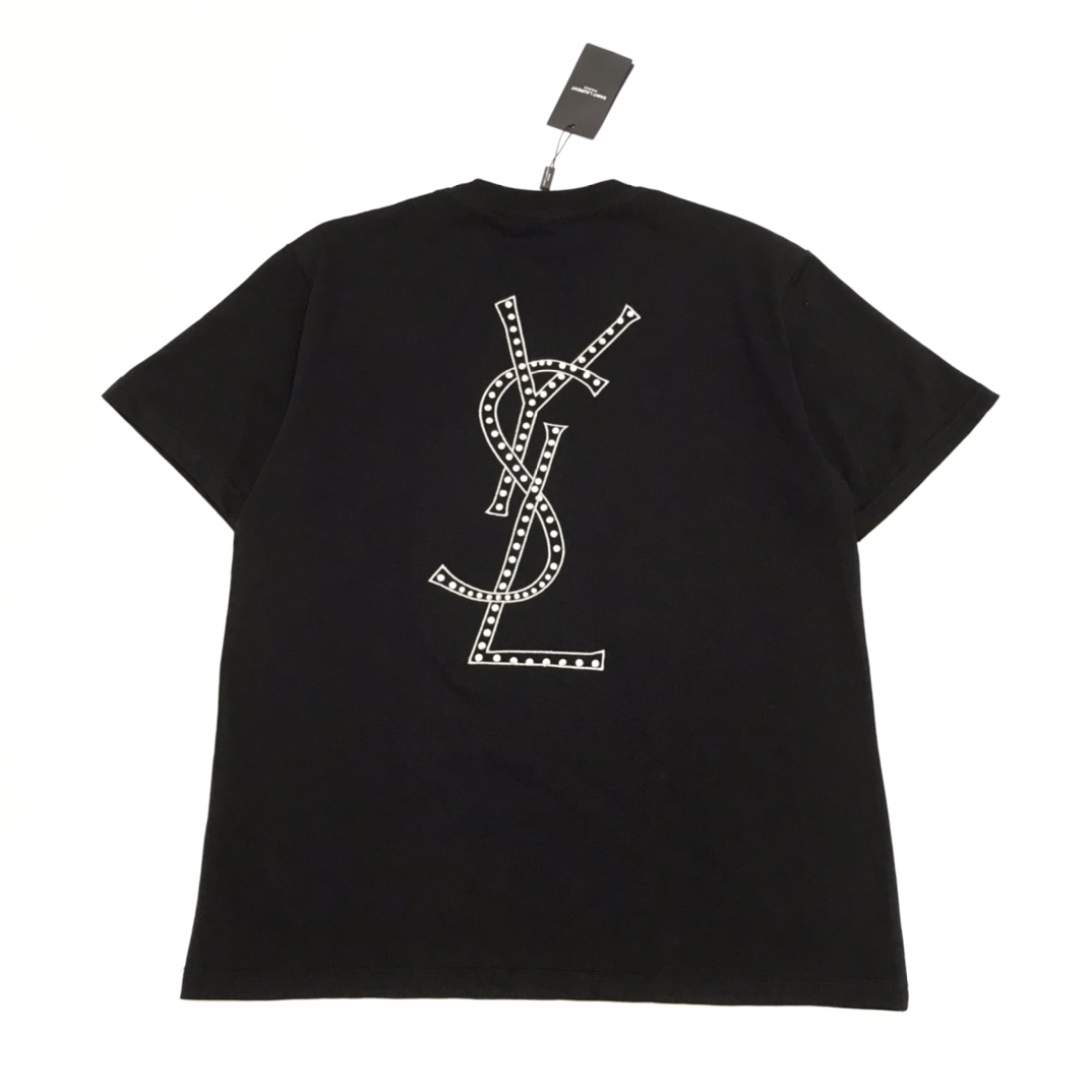 YSL 생 로랑 쇼트 슬리브