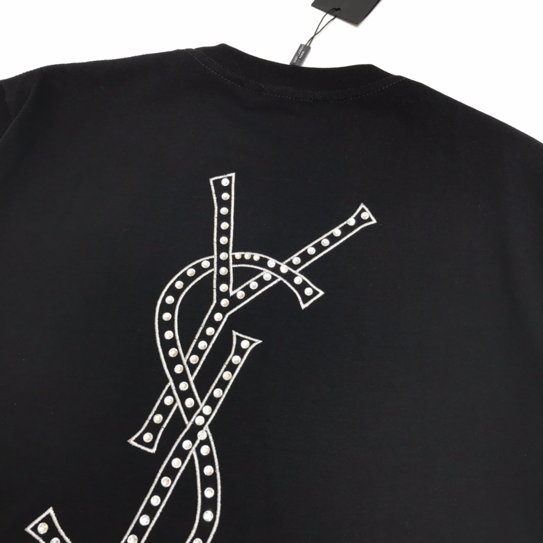 YSL 생 로랑 쇼트 슬리브