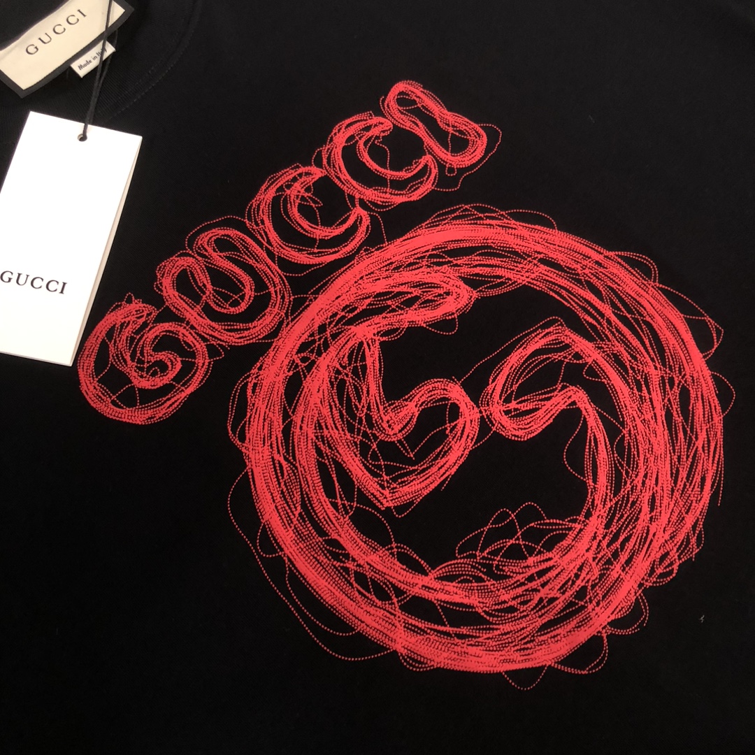 GUCCI 쇼트 슬리브 얼리 스프링