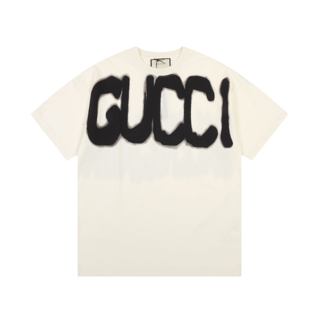 GUCCI 프린트 쇼트 슬리브