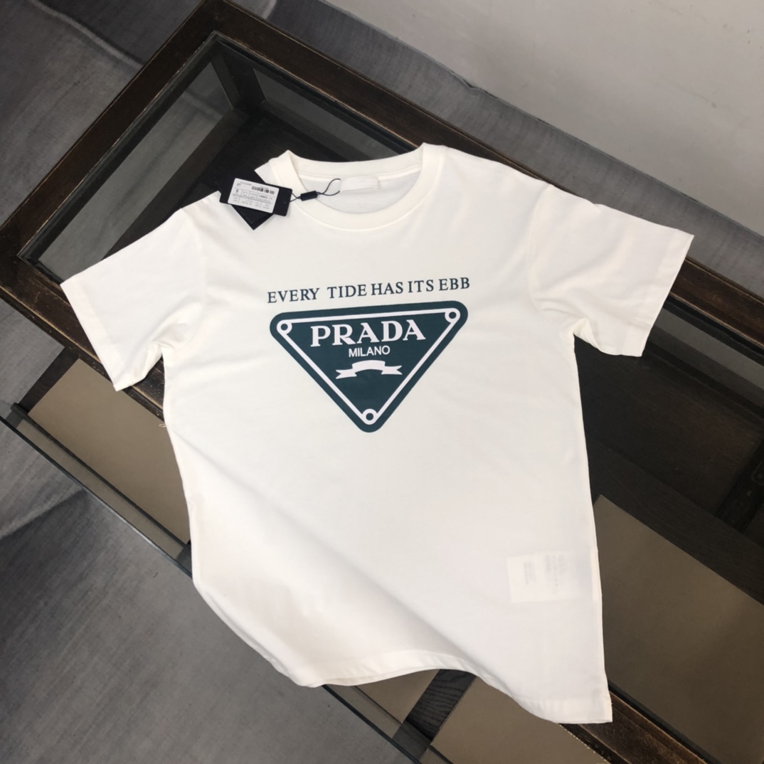 PRADA 쇼트 슬리브