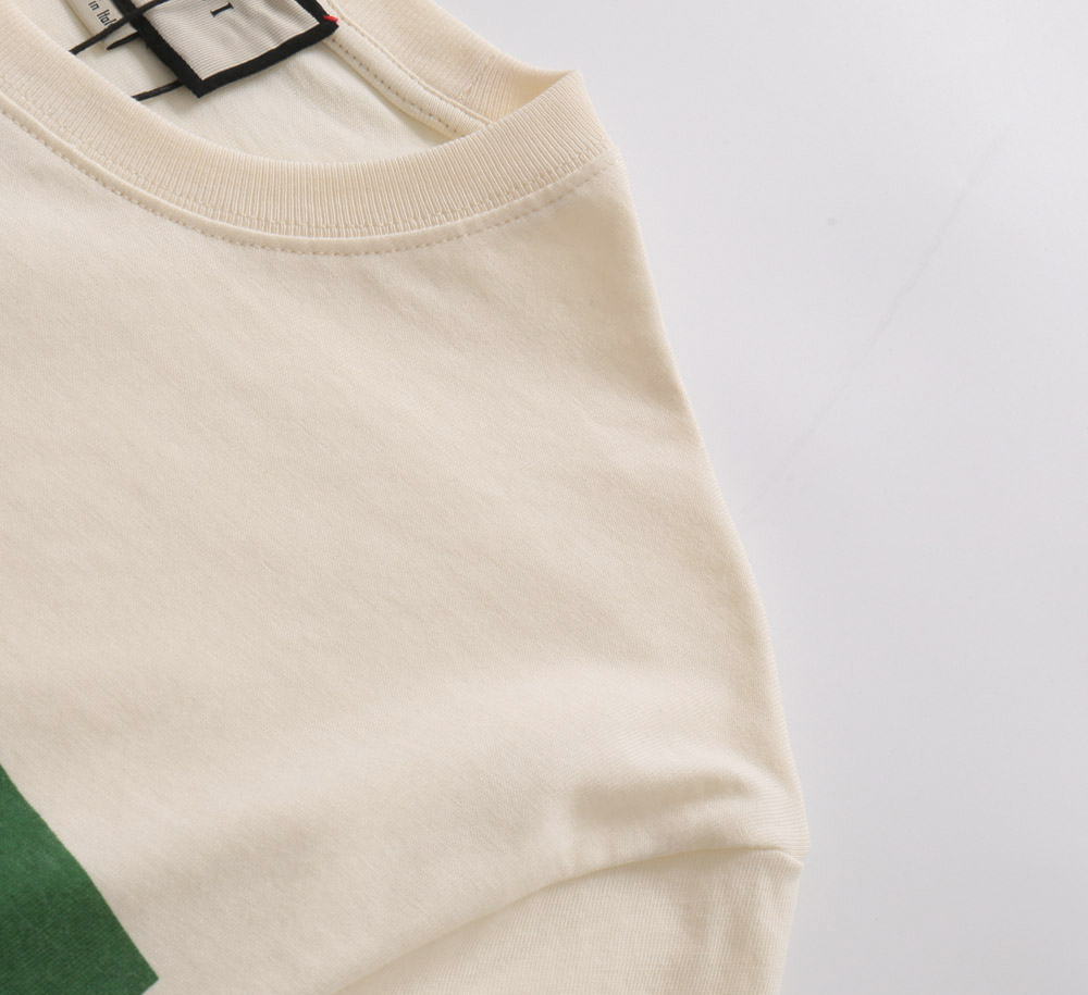 GUCCI 프린트 쇼트 슬리브