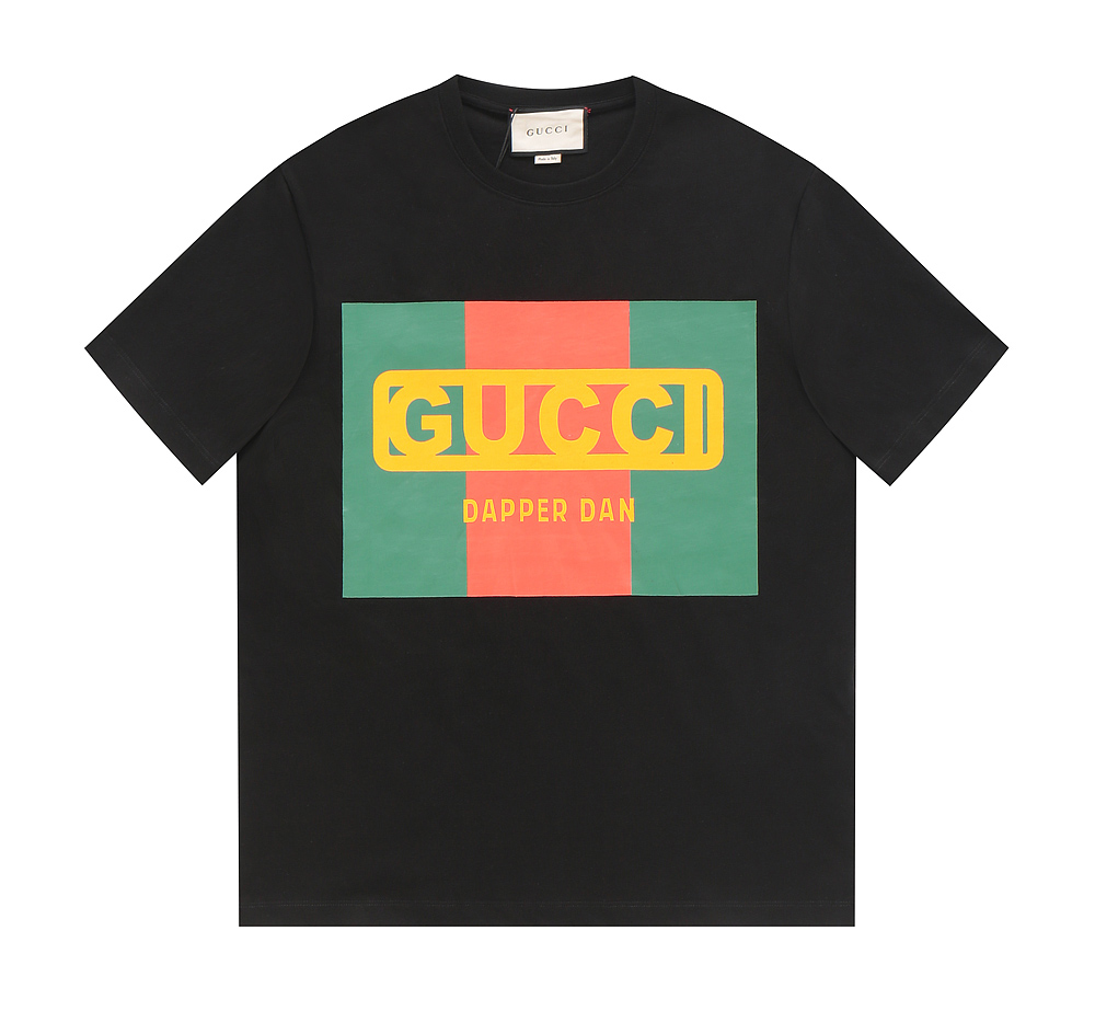 GUCCI 프린트 쇼트 슬리브