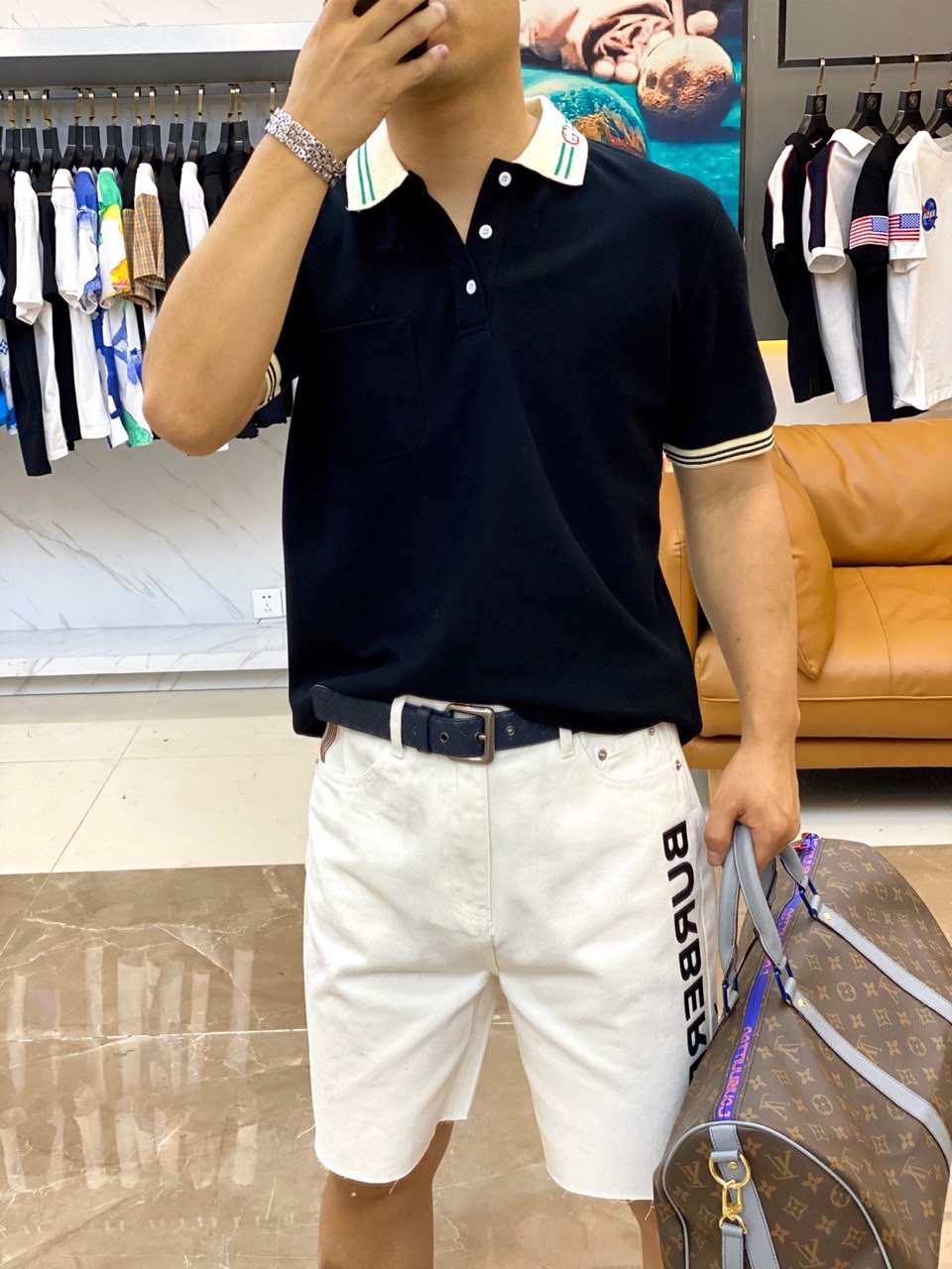 구찌봄 여름폴로셔츠