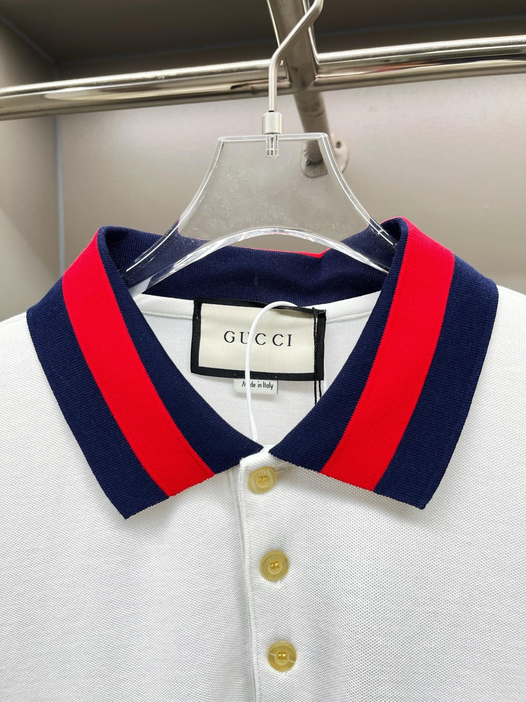 GUCCⅠ포켓스퍼뉴폴로셔츠