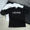 2025SS 봄 신상품 CELINE 셀린 헌드레드 라운드넥 반팔 티셔츠 아이템 번호: CE0001