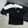 2025ss 봄 신상품 BURBERRY / 버버리 백 라운드넥 반팔 티셔츠 모델 번호: BU0020