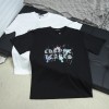 2025ss 봄 신상 크롬 하트 크로커다일 하트 마제스틱 라운드넥 반팔 티셔츠 모델넘버: CH0003