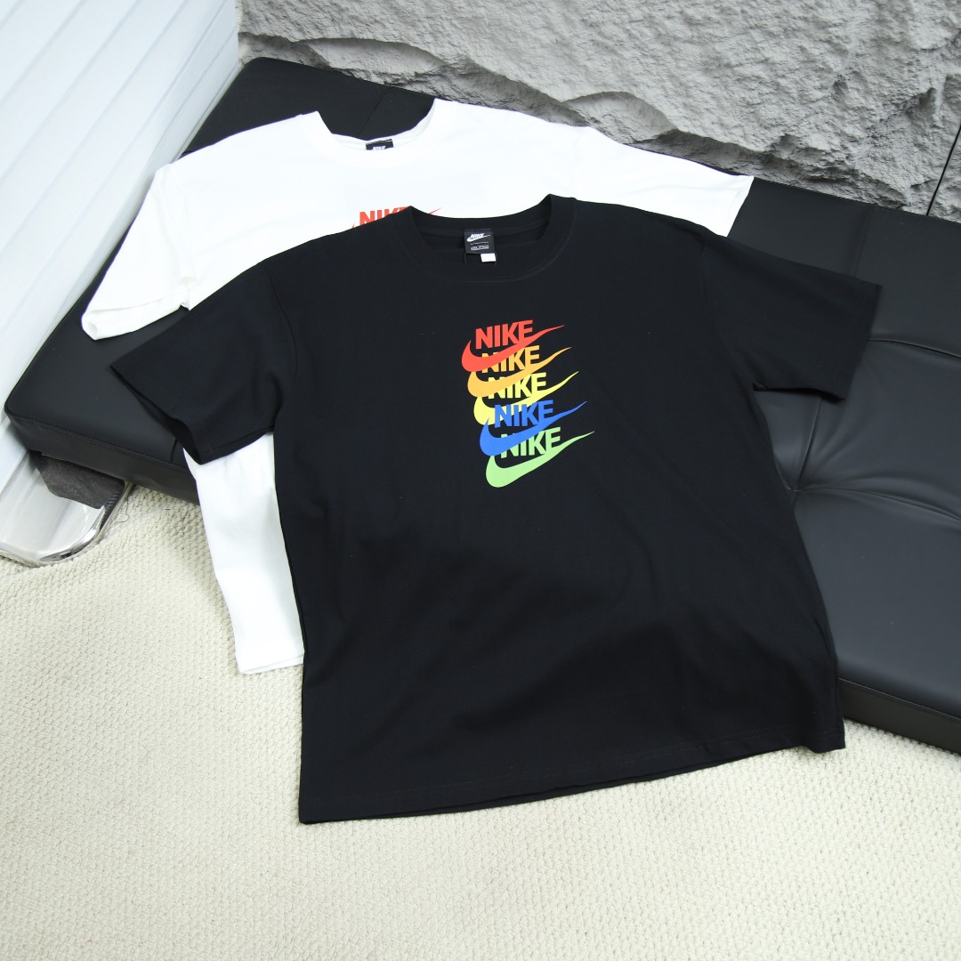 2025s스프링 신상 NIKE/나이키 라운드넥 반팔 티셔츠 모델 번호: NI004
