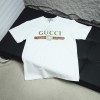 2025s스프링 신상 GUCCI/구찌 라운드넥 반팔 티셔츠 모델 번호: GUC052