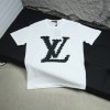 2025s스프링 뉴 LV 라운드넥 반팔 티셔츠 모델 번호: LV047