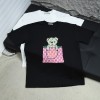 2025ss 봄 신 GUCCI/구찌 라운드넥 반팔 티셔츠 모델 번호: GUC071