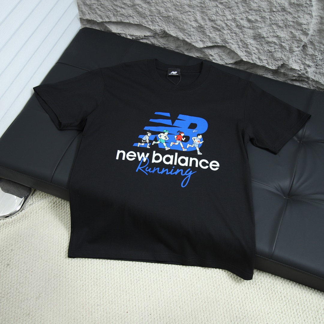 2025SS 봄 신상 뉴발란스/NB 뉴발란스 헌드레드 라운드넥 반팔 티셔츠 모델 번호: NB008