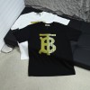 2025ss 봄 신상품 BURBERRY / 버버리 백 라운드넥 반팔 티셔츠 모델 번호: BU0001
