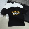 2025SS 봄 신상품 MLB 뉴욕 양키스 백 라운드넥 반팔 티셔츠 모델 번호: MLB005
