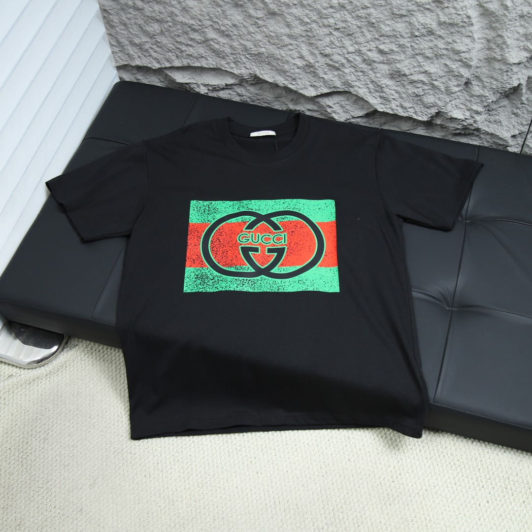 2025ss 봄 신상 GUCCI / 구찌 라운드넥 반팔 티셔츠 제품 번호: GUC018