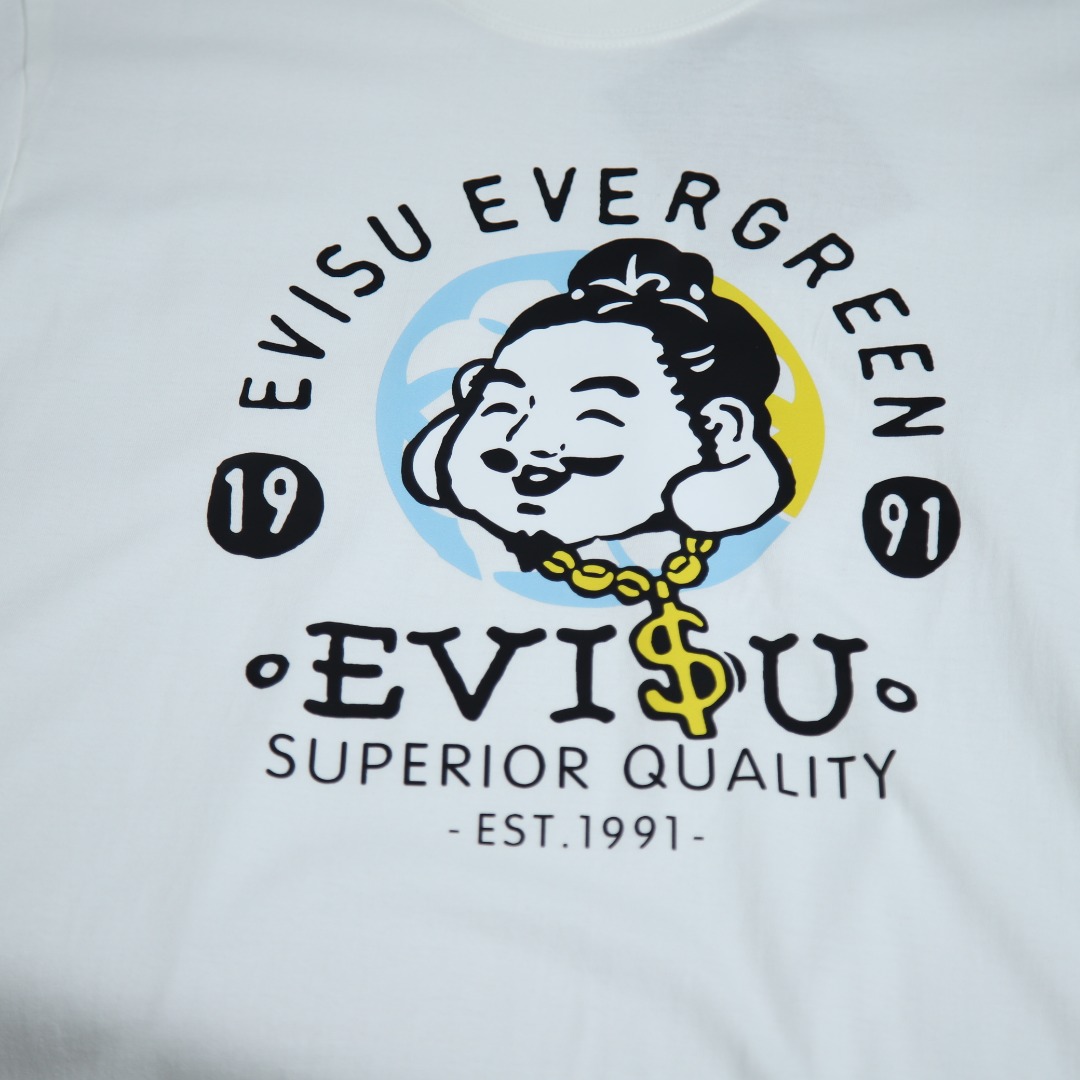 에비수 후쿠진 뉴 카툰 프린트 반팔 티셔츠 상품번호:EV006