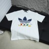 2025s스프링 신상품 아디다스 아디다스 100 라운드넥 반팔 티셔츠 모델 번호: AD0041
