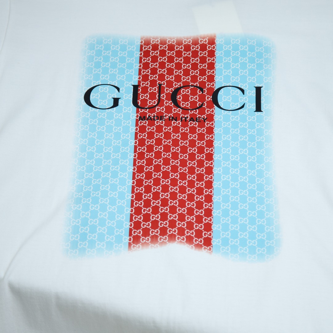 2025ss 봄 신상 GUCCI / 구찌 라운드넥 반팔 티셔츠 모델 번호: GUC021