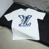 2025ss 봄 신상 LV 라운드넥 반팔 티셔츠 모델 번호: LV007