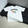 2025ss 봄 신 발렌시아가 / 파리지앵 하우스 백스 라운드넥 반팔 티셔츠 모델넘버:BA0062