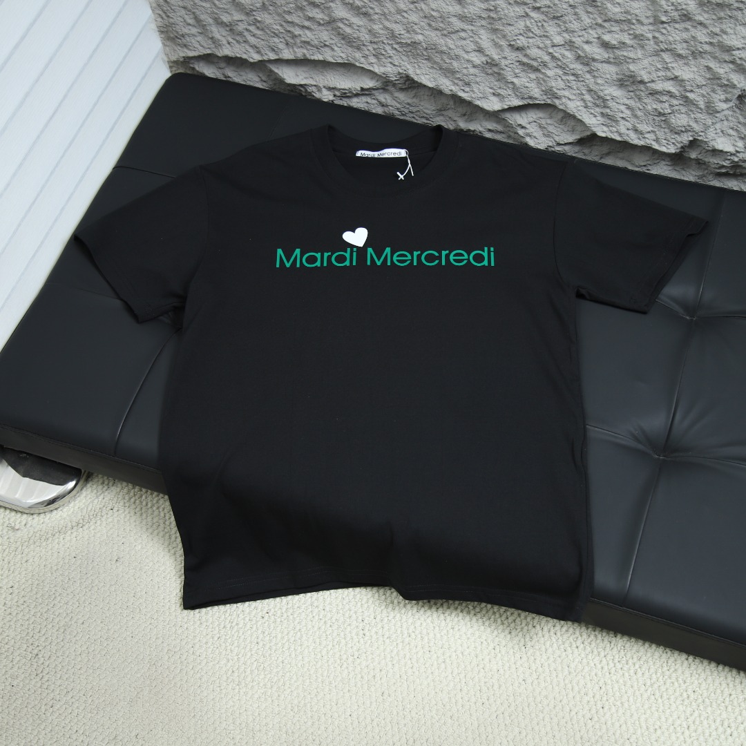 2025S스프링 신상품 마르디 라운드넥 반팔 티셔츠 모델 번호: MA012