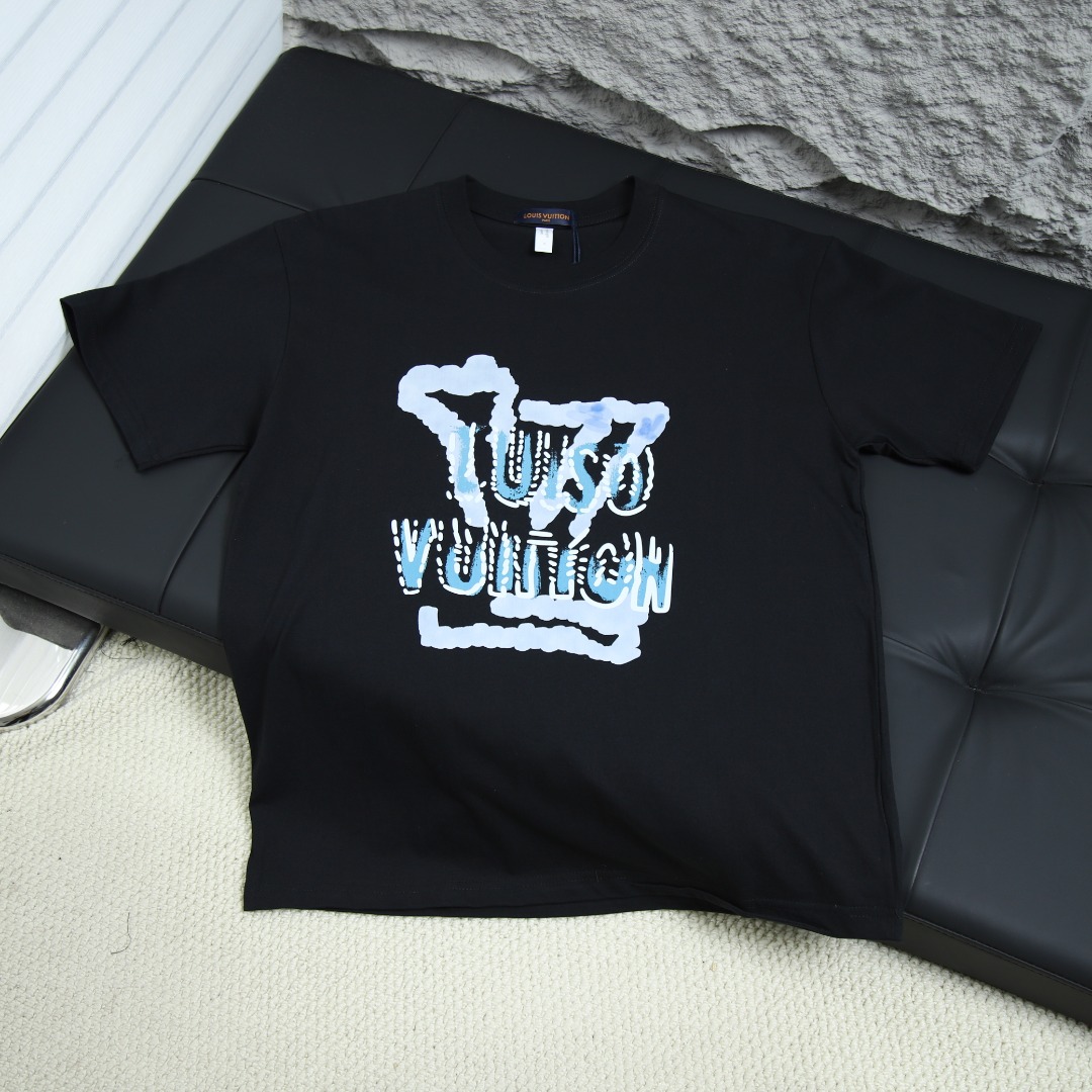 2025ss 봄 신상 LV 라운드넥 반팔 티셔츠 단락 번호: LV043