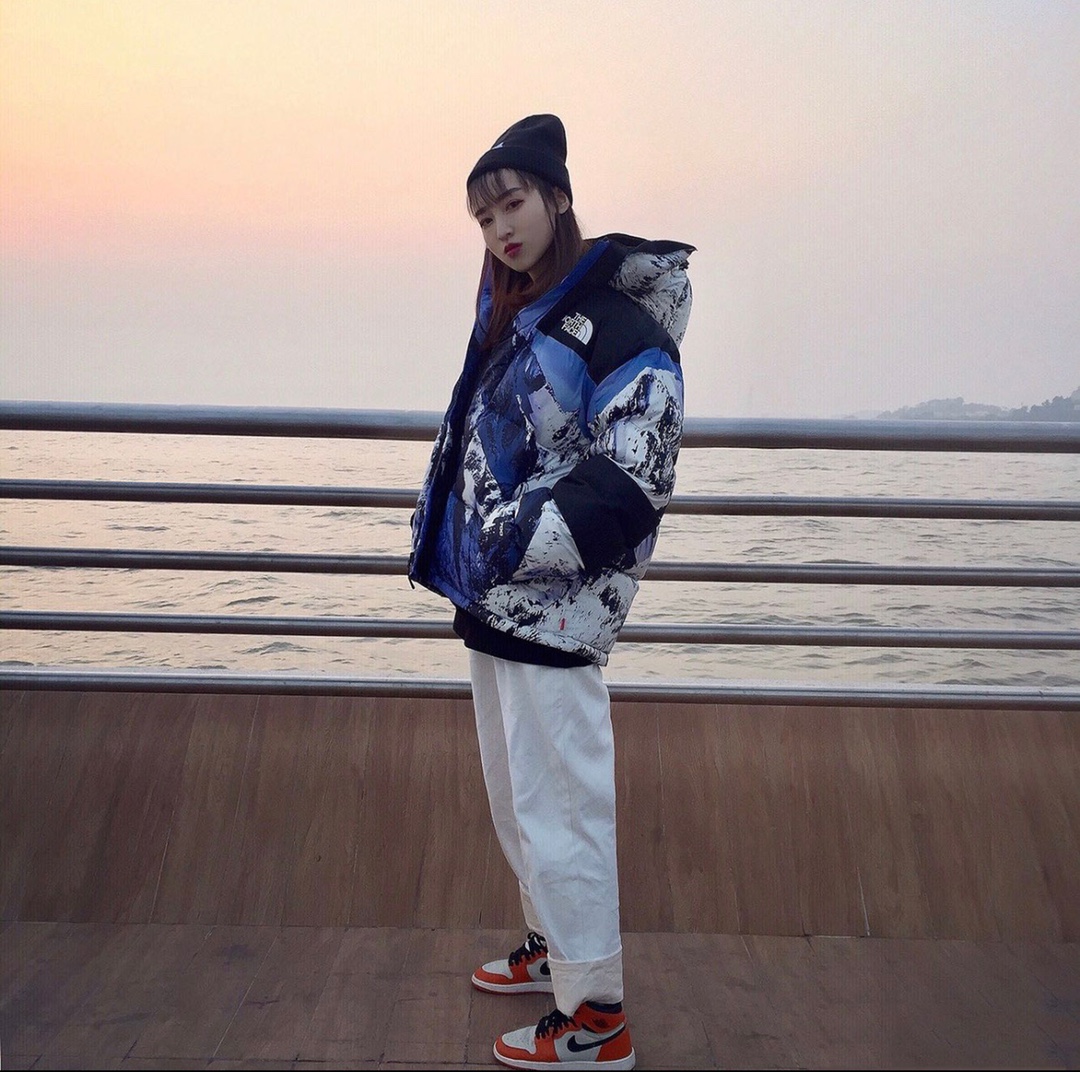 더노스페이스 / 더노스페이스 TNFF x 슈프림 17FW 마운틴발토로자켓 스노우 마운틴 페더