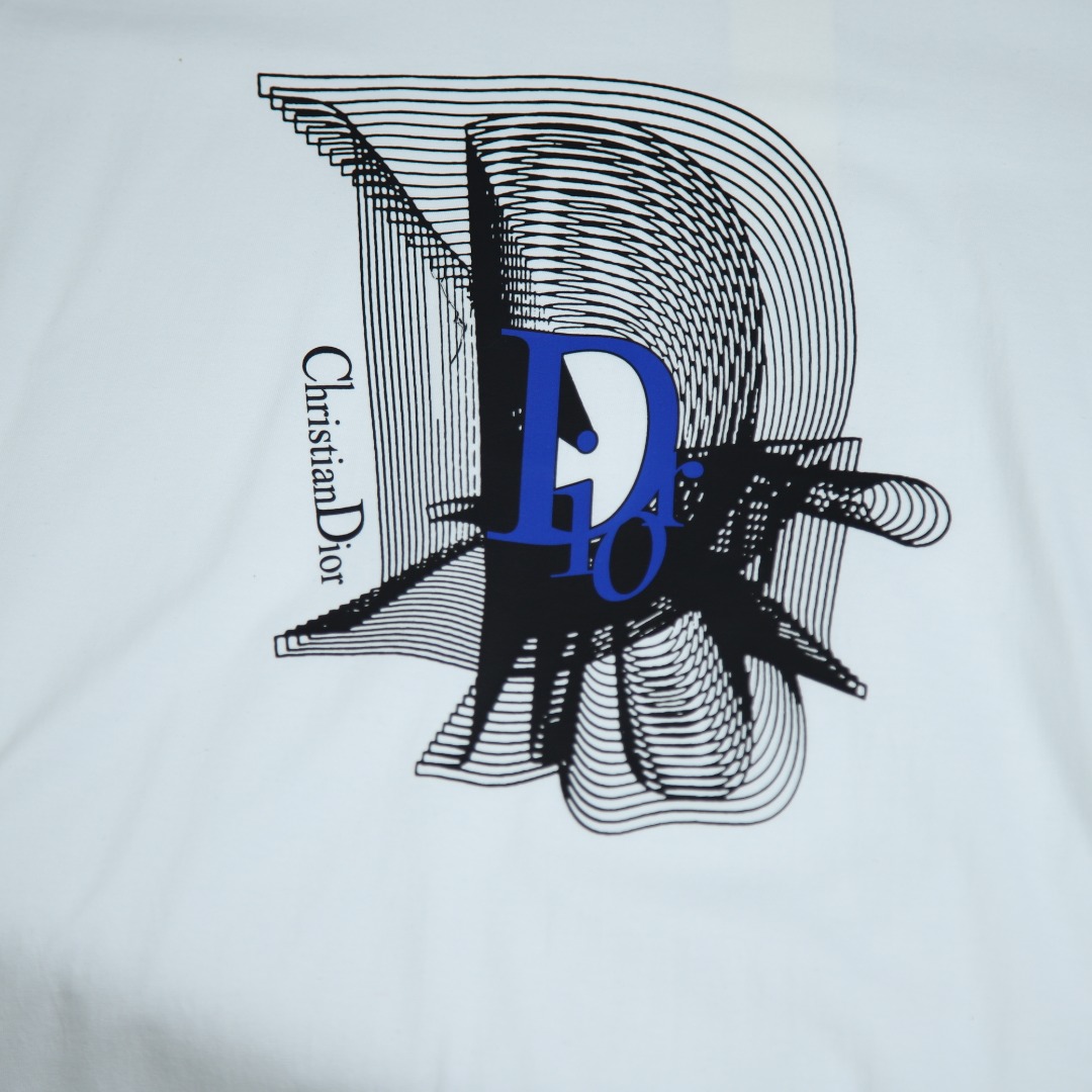 025ss 봄 신상 DIOR / 디올 백 라운드넥 반팔 티셔츠 모델 번호: DI008