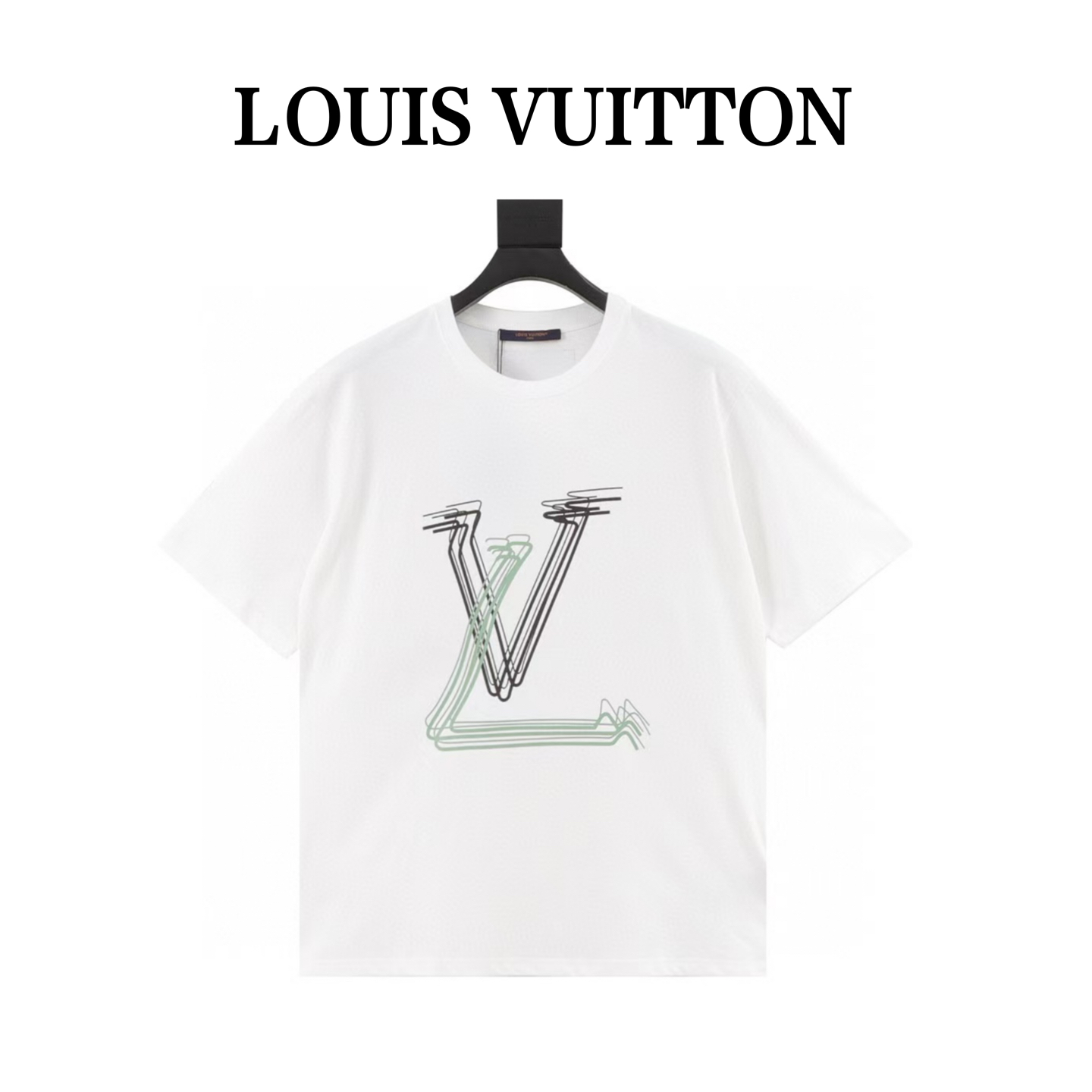 루이 비통/루이 비통 뉴 프린트 쇼트 슬리브 LV