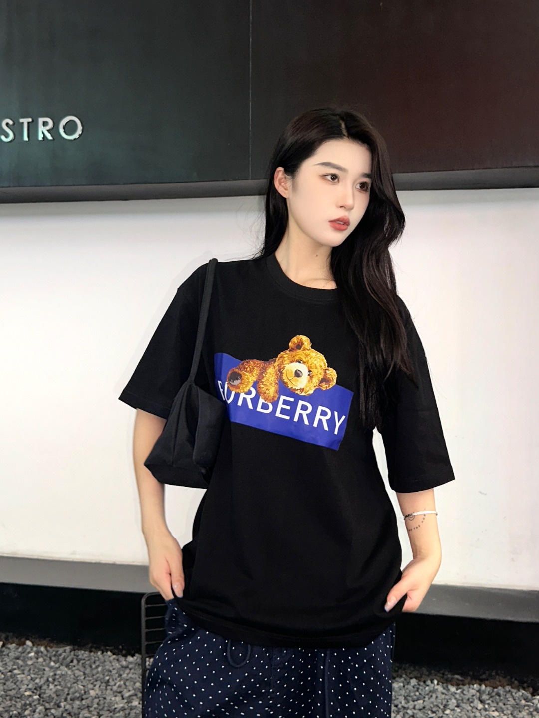 버버리 버버리 24SS 베어 쇼트 슬리브 셔츠