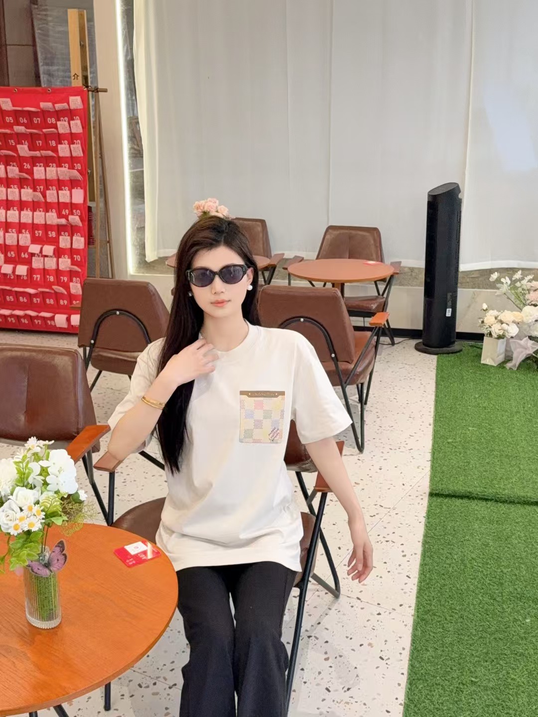 루이 비통/루이 비통 25SS 백 쇼트 슬리브