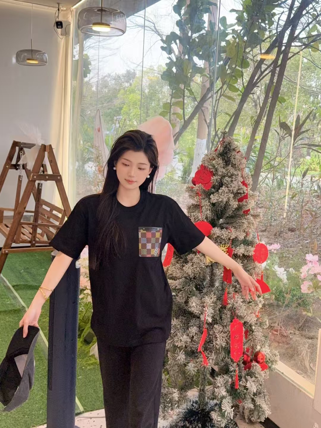 루이 비통/루이 비통 25SS 백 쇼트 슬리브