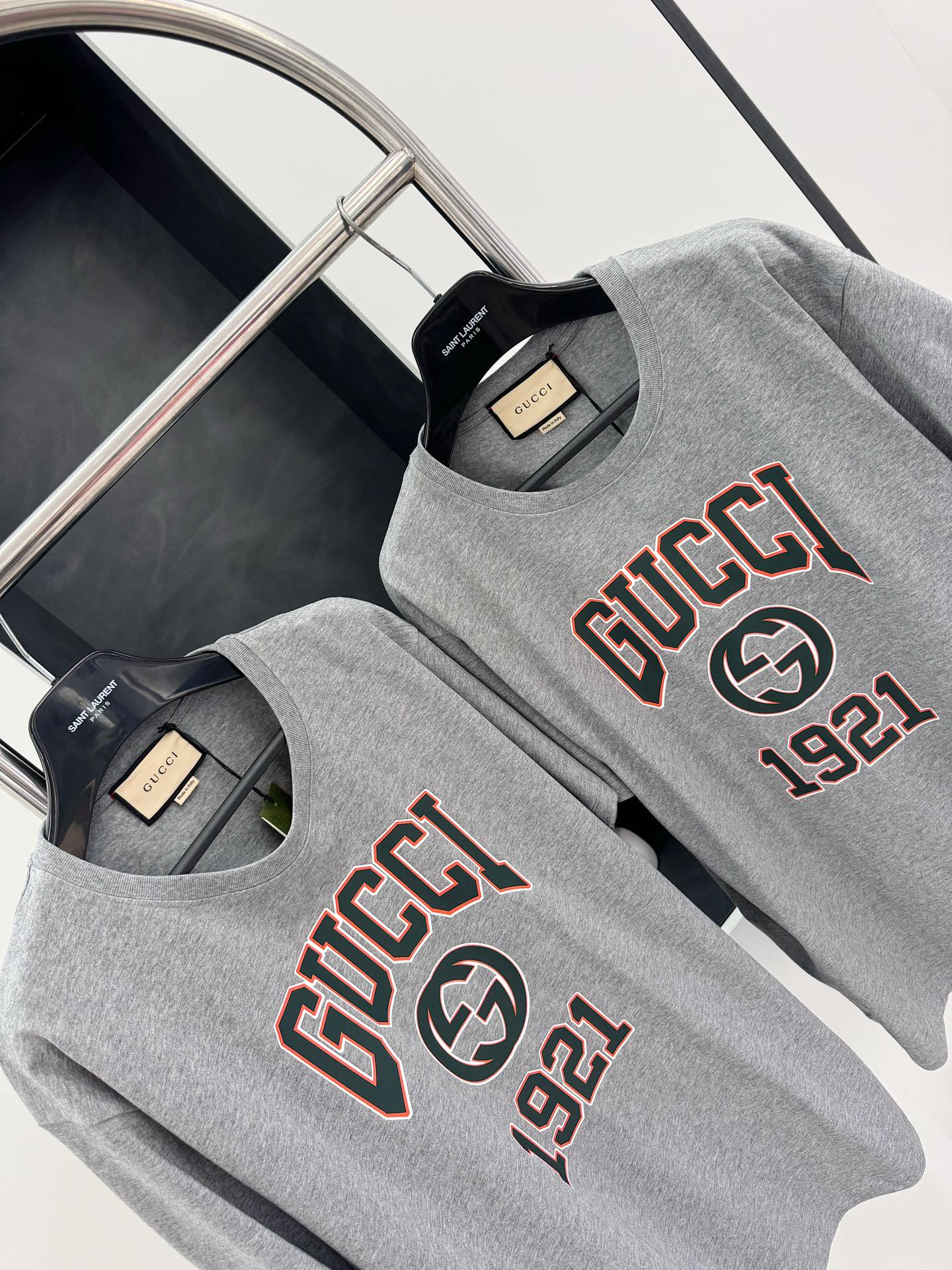 GU 2024SS 1921 프린트 쇼트 슬리브 셔츠