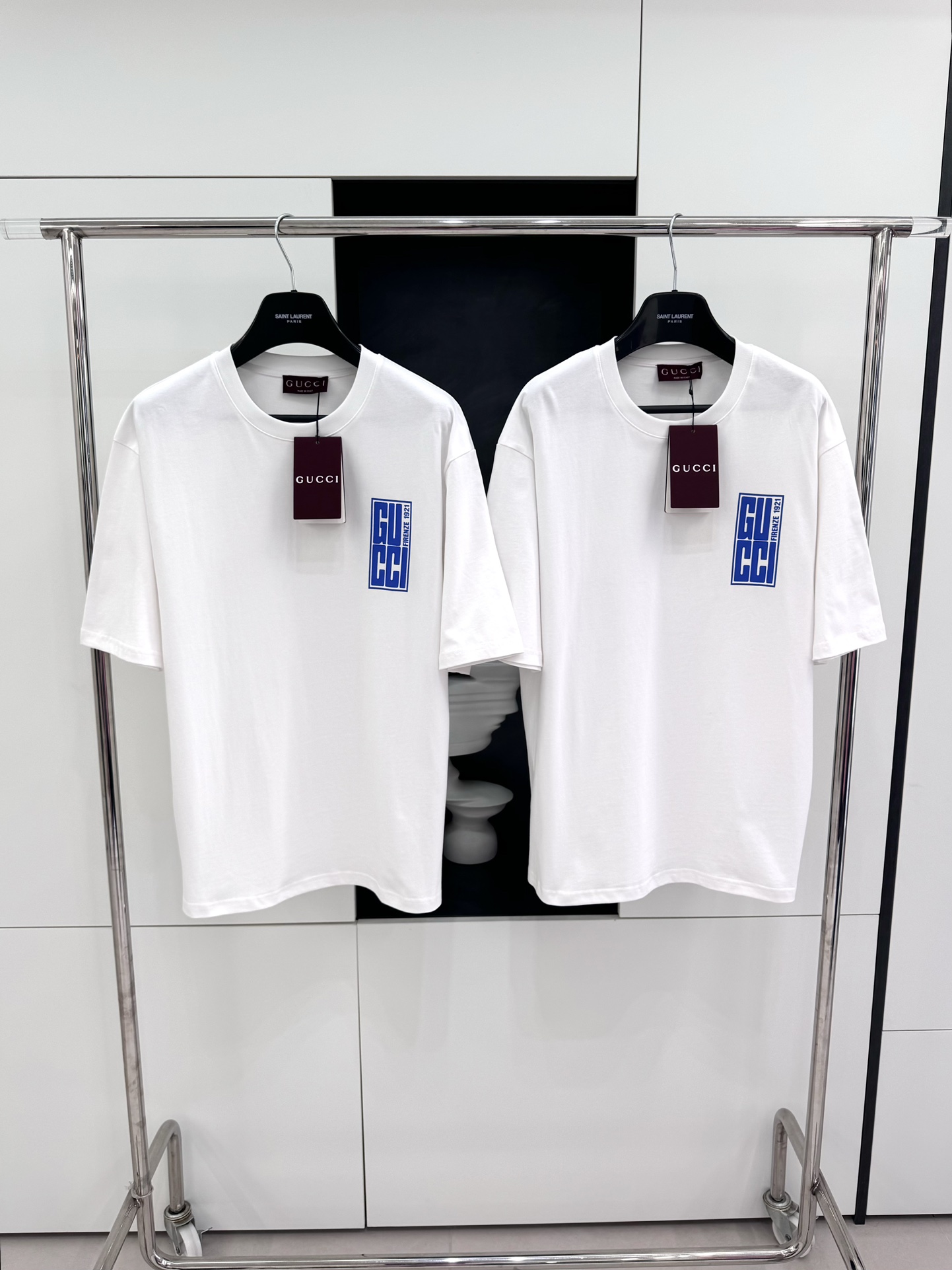 GU 2024SS 뉴 프린트 쇼트 슬리브