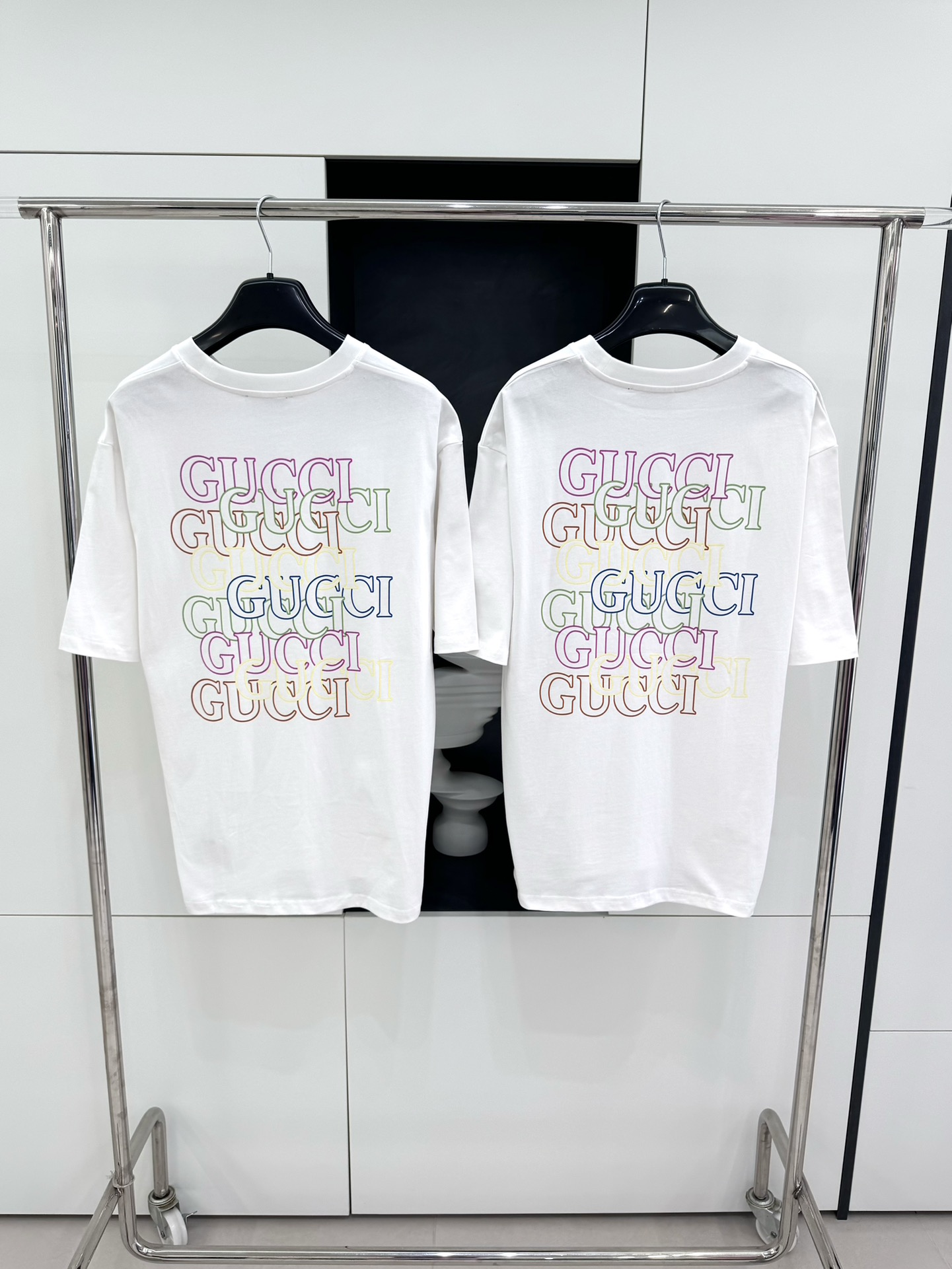 GU 2024SS 뉴 프린트 쇼트 슬리브