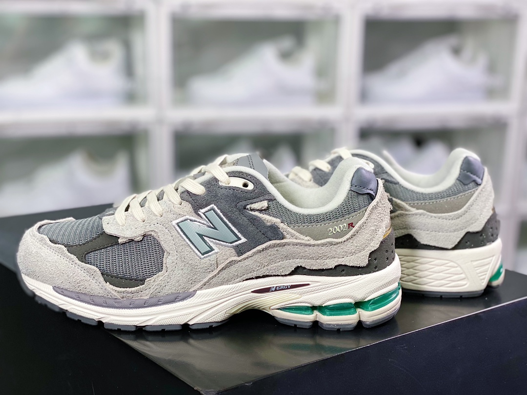 NB ML2002 시리즈 레트로 팝 스타일 캐주얼 스포츠 조깅화 “구름과 비 회색 깨진 단계 M2002RDA 
