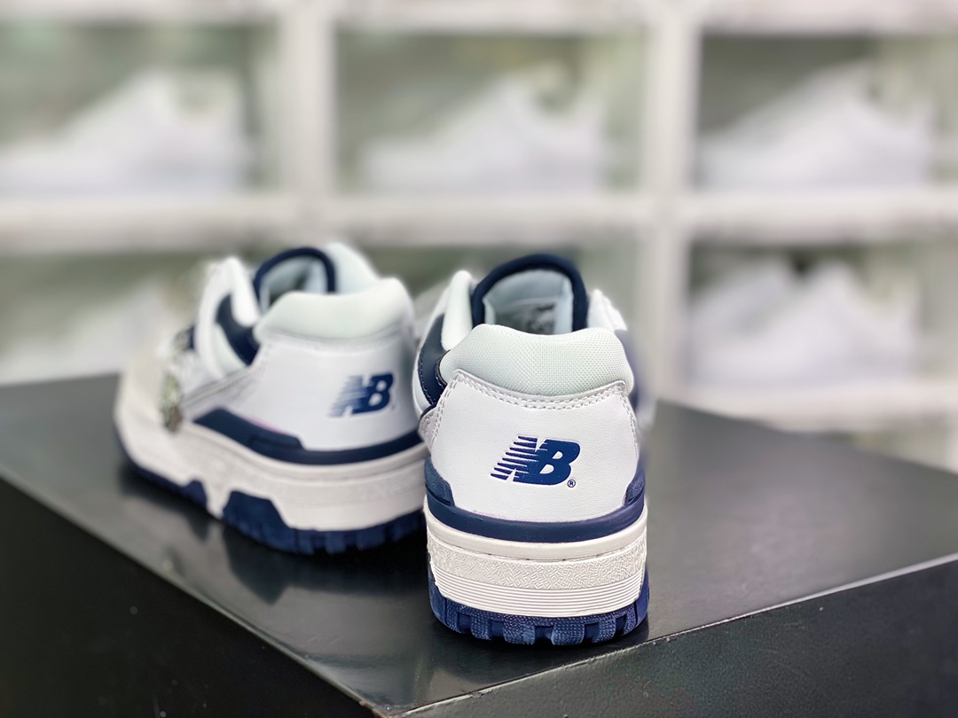 NB 뉴발란스 BB550 클래식 레트로 로우탑 캐주얼 스포츠 농구화 화이트 라이트 그레이 네이비 BB550WA1 