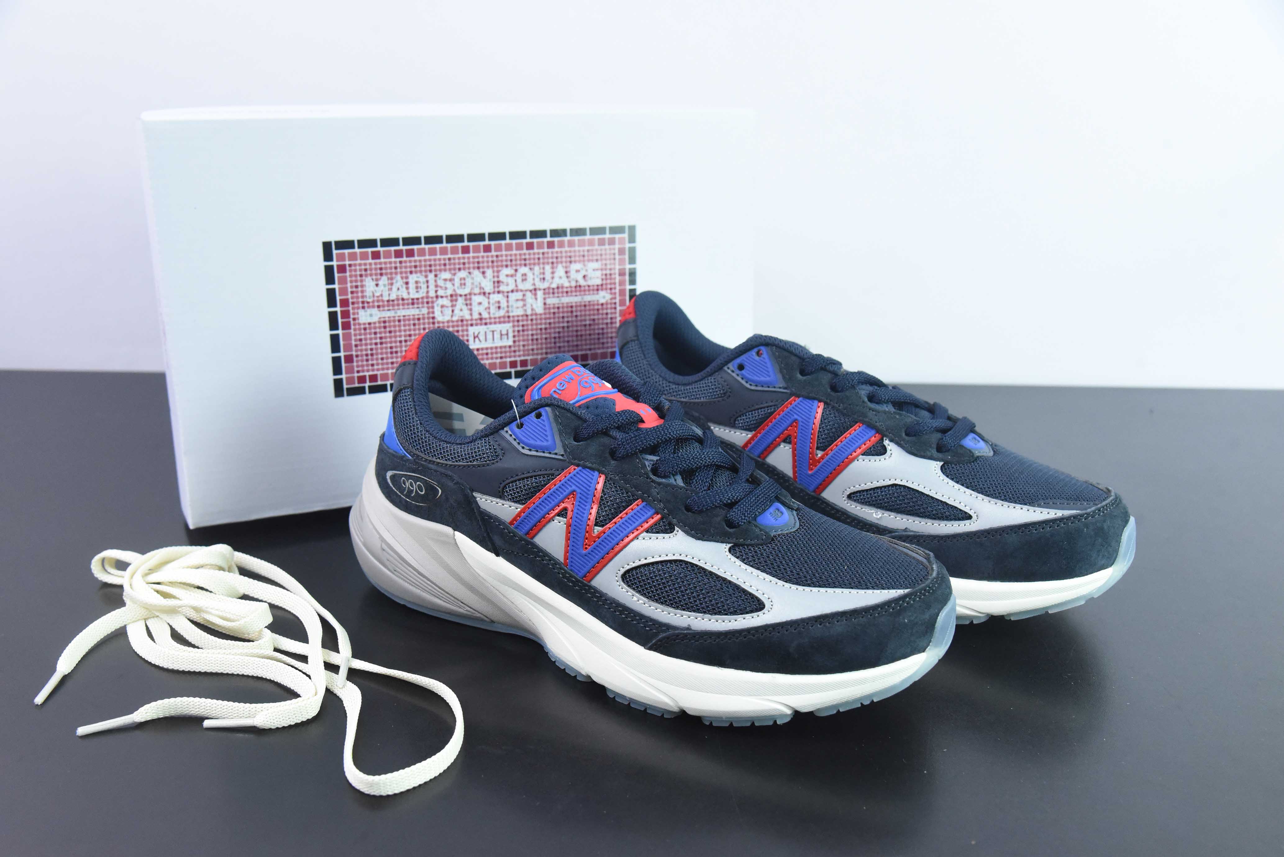뉴발란스 NB990 시리즈 하이엔드 미국산 레트로 캐주얼 러닝화 U990KR6 사이즈: 36-45