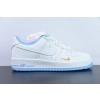 SAL97144531 나이키 에어 포스 1 AF1 에어 포스 원/로우탑 화이트 및 블루 자수 40주년 에디션 아이템 번호: DD1225-003 사이즈: 36-44