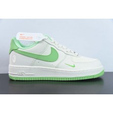 AAN39468633 나이키 에어 포스 1 07 로우 BAPE 공동 브랜드 - 라이트 그린 캔버스 에어 포스 원 로우탑 아이템 번호: BS9055-752 사이즈: 36-44