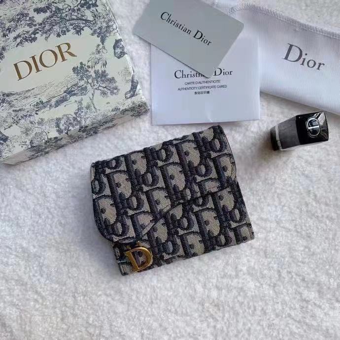 8위 DIOR 디올 오블리크 새들 반지갑 306#