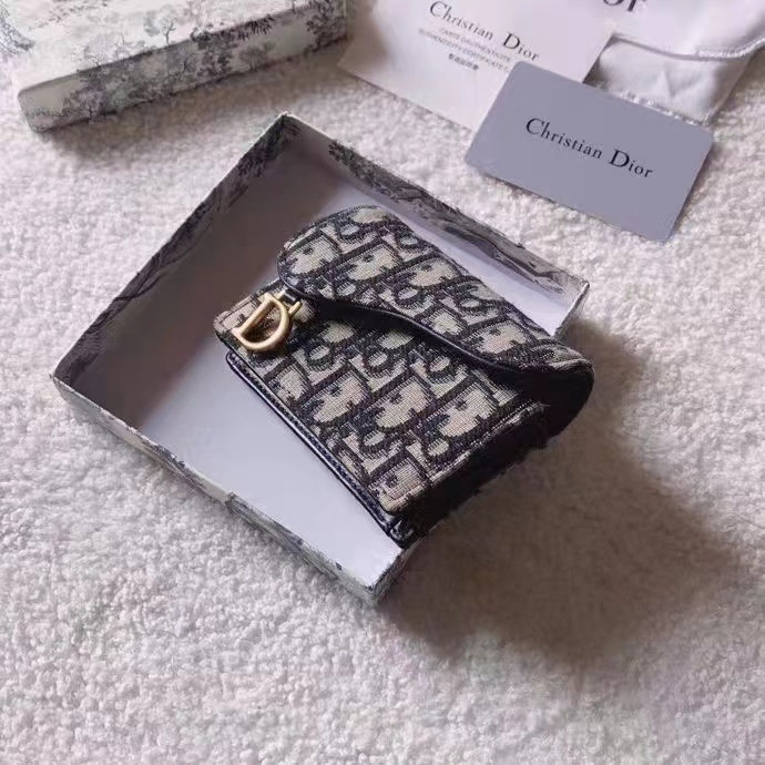 21위 DIOR 디올 오블리크 새들 카드지갑 307#