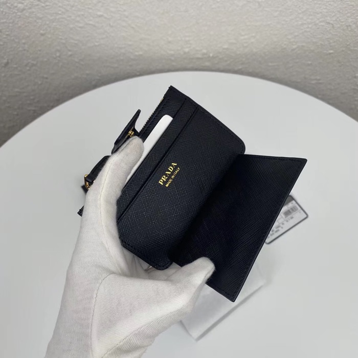 Prada 프라다 사피아노 Saffiano Ladies Card Purse, 1MC038 - 프라다 2020 사피아노 여성용 카드 퍼스,PRAW0165,12CM.색상5가지