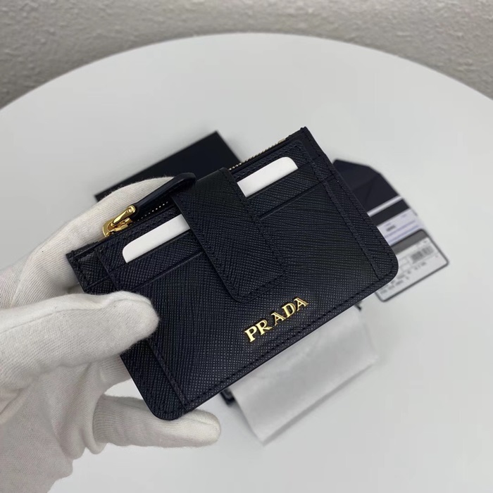 Prada 프라다 사피아노 Saffiano Ladies Card Purse, 1MC038 - 프라다 2020 사피아노 여성용 카드 퍼스,PRAW0165,12CM.색상5가지